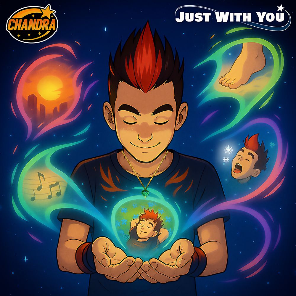 Cover art for Chandra Just With You 2025 song