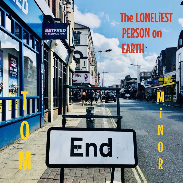 Tom Minor song The Loneliest Person on Earth cover art capturing emotion and solitude