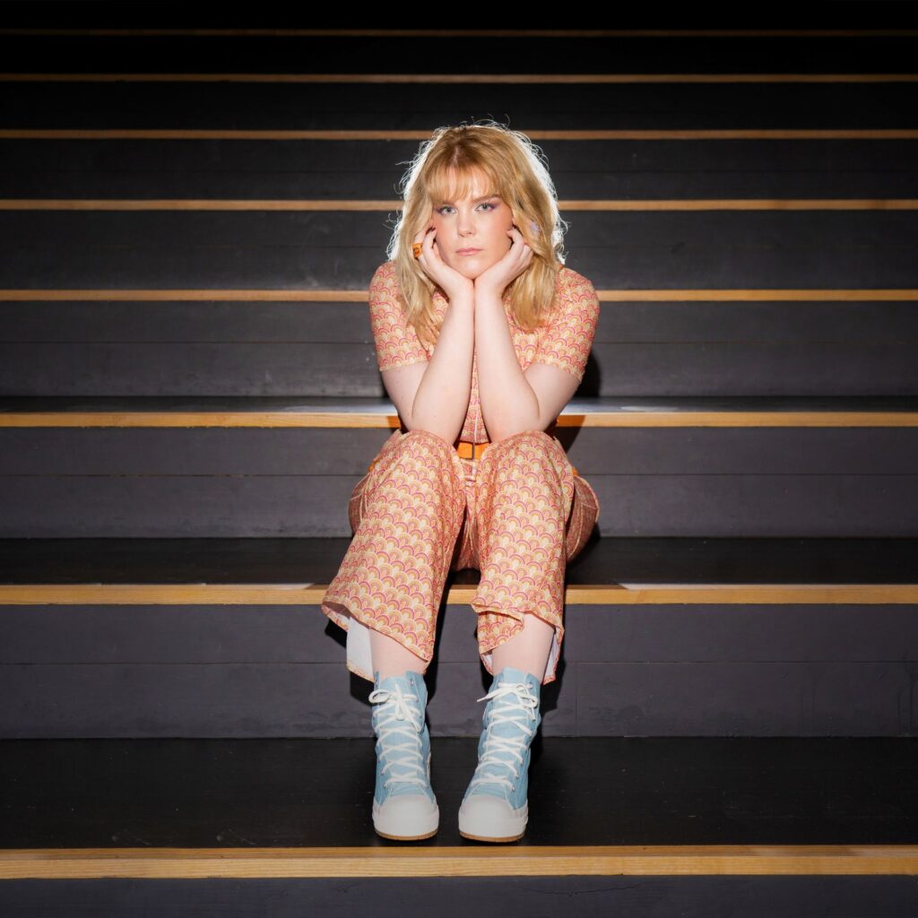 Hanne Leland Nothing At All single cover art for 2025 pop release.