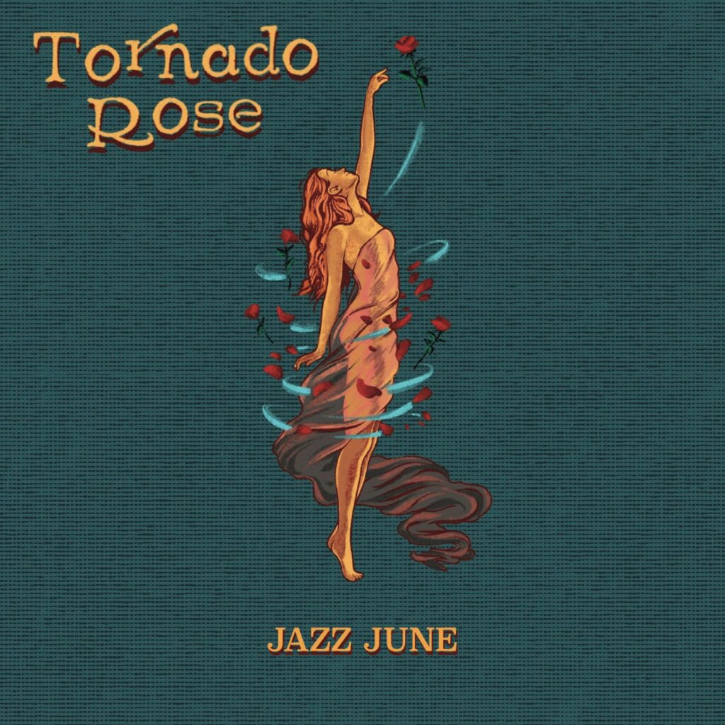 Tornado Rose band performing live with fiddle, mandolin, and double bass showcasing their American roots sound